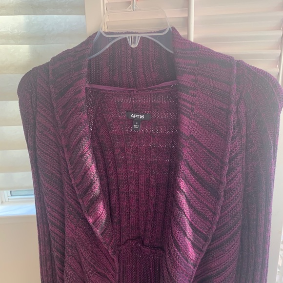 💜APT 9 Tunic Length Cardigan Sweater ( S)💜 - Picture 3 of 16